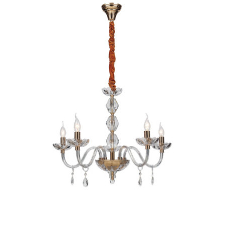Lampadario Riflesso Classico Colore Oro 40W