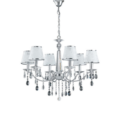 Lampadario Boeme Classico Colore Cromo 40W