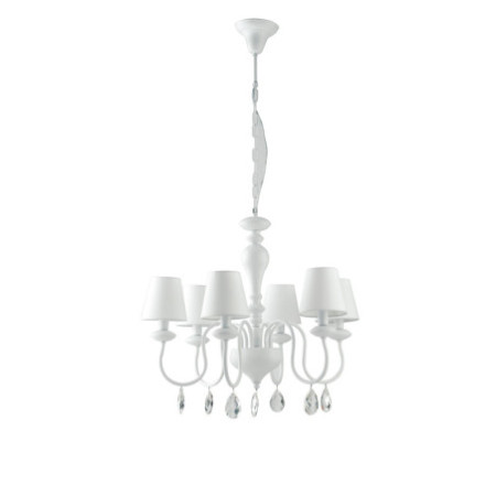 Lampadario Arthur Classico Colore Bianco 40W