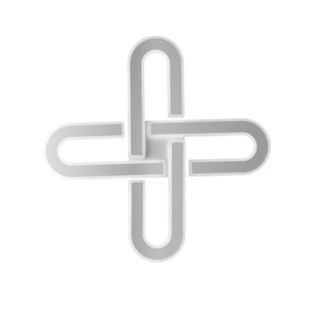 Lampadario Plafoniera Led Obsession Moderno Colore Bianco 102 W