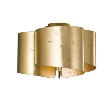 Lampadario Plafoniera Imagine Class Colore Oro  3 x E 27 max  60 W