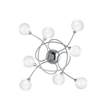 x Lampadario Plafoniera Blog Class Colore Cromo 28  8 G 9 max W