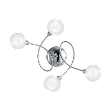 Lampadario Plafoniera Blog Class Colore Cromo 4 x G 9 max 28 W