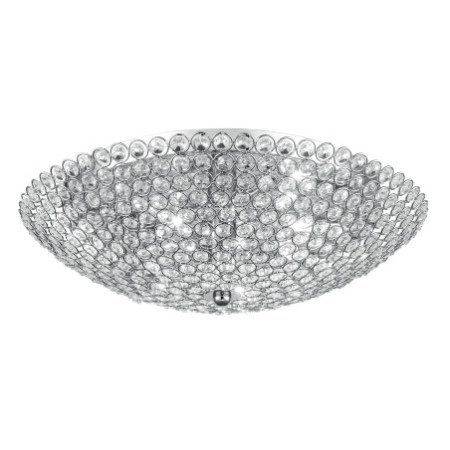 Lampadario Plafoniera Planet Luxury Colore Cromo 6 x G 9 max  28 W