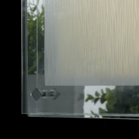 Lampadario Plafoniera Led Joyce Coordinati Colore Bianco 24 W