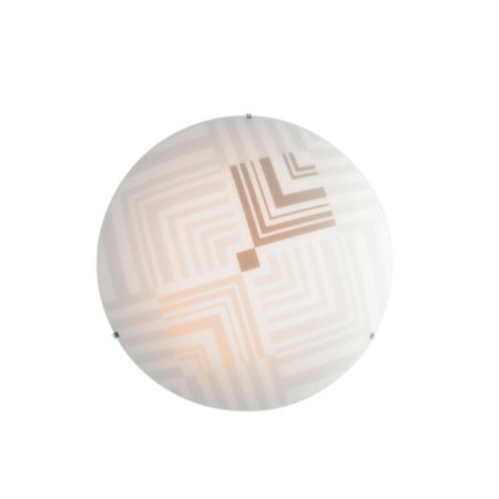 Lampadario Plafoniera Seventy Coordinati Colore Bianco 60 W