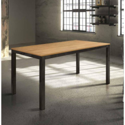 Tavolo da pranzo allungabile moderno 140x80x77 cm