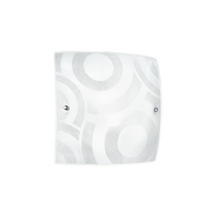 Lampadario Plafoniera Miro' Coordinati Colore Bianco 4 x E 27 max  60 W