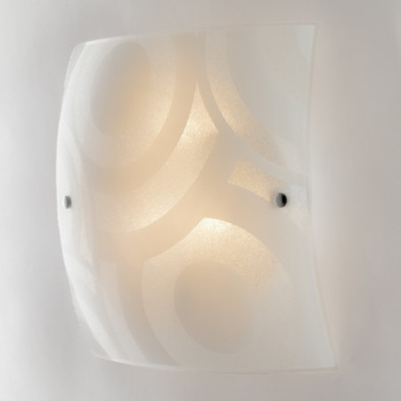 Lampadario Plafoniera Miro Coordinati Colore Bianco 2 E 27 max  60 W