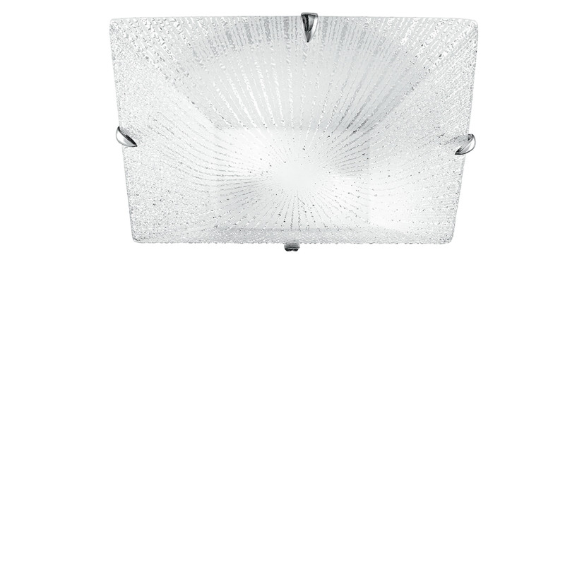 Lampadario Plafoniera Iside Coordinati Colore Bianco 3 x E 27 max  60 W
