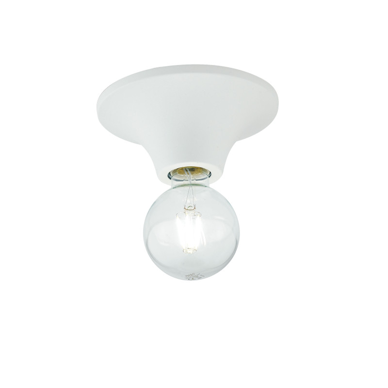 Lampadario Plafoniera Vesevus Coordinati Colore Bianco 60 W