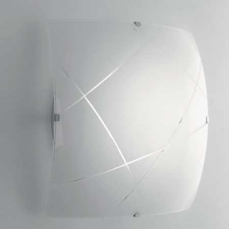 Lampadario Plafoniera Led Alexia Ceiling Lamp Colore Bianco 24 W