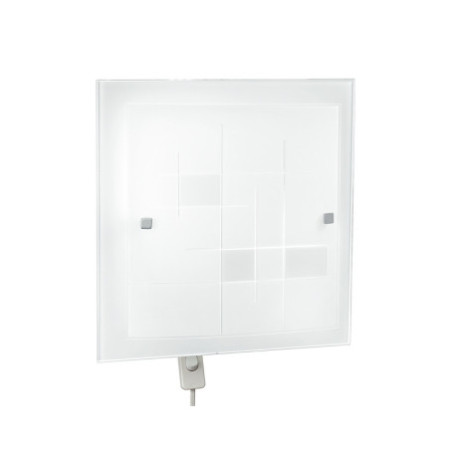 Lampadario Plafoniera Musa Ceiling Lamp Colore Bianco 2 x E 27 max 60 W
