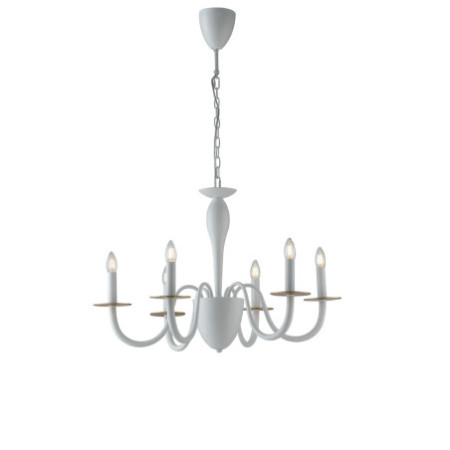 Lampadario Armstrong  Elegance Colore Bianco 40W