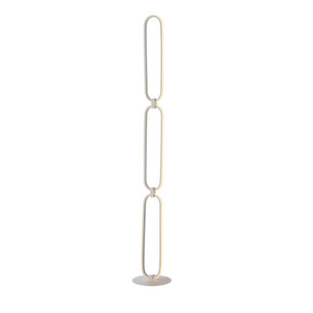 Piantana Led Infinity Moderno Colore Bianco 30 W
