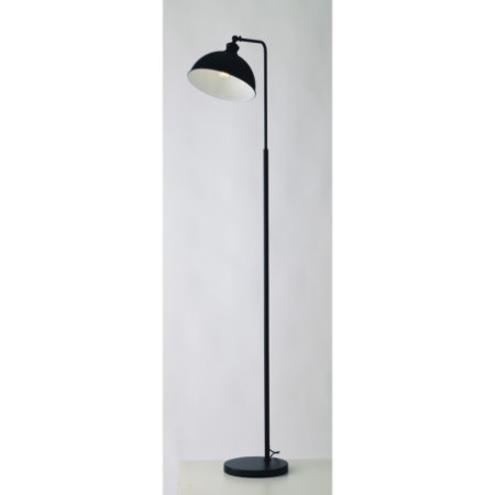 Piantana Charleston Industrial Vintage Colore Nero 40 W