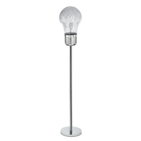 Piantana Lampadina Coordinati Colore Acciaio 60 W