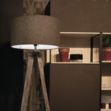 Piantana Gallery Colore Tortora 60 W