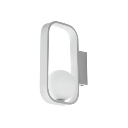 Lampadario Applique Led Roxy Moderno Colore Bianco 10 W