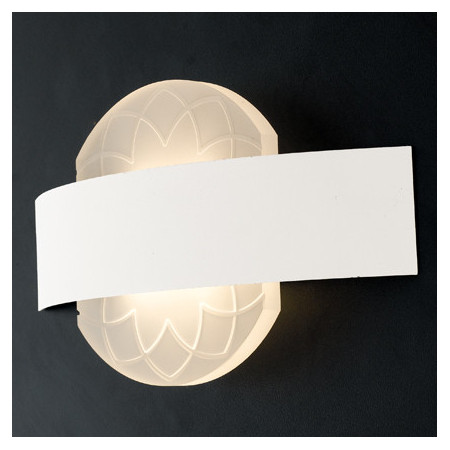 Lampadario Applique Led Himalaya Moderno Colore Bianco 10 W