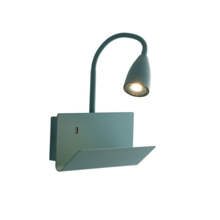 Lampadario Applique Gulp Eclettico USB Colore Verde 8 W