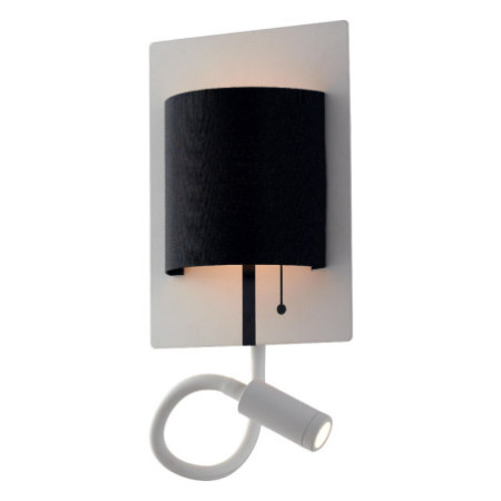 Lampadario Applique Led Pop Eclettico Colore Bianco Nero 6 W