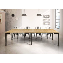 Tavolo consolle da pranzo allungabile  moderna  50x90 cm