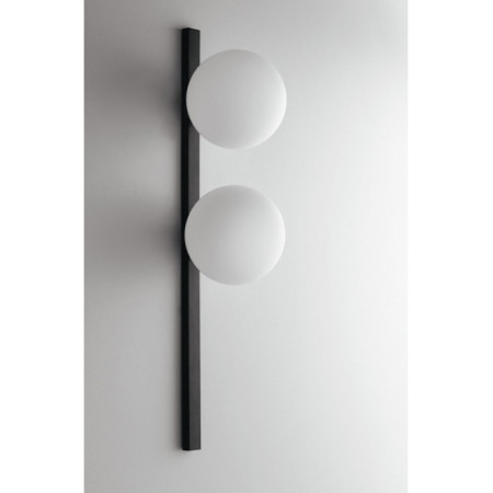 Lampadario Applique Enoire Class Colore Nero2 x E 14 max  25 W