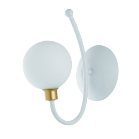 Applique Aida Class Colore Bianco Oro 1 x G 9 max 28 W