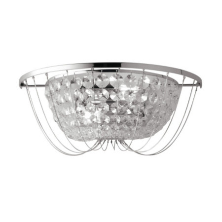 Applique Vienna Luxury Colore Cromo 2 x E 14 max  40W