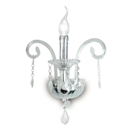 Applique Cristallo Classico Colore Cromo 40 W