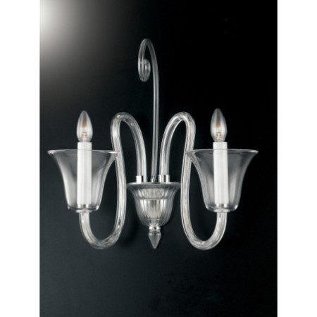 Applique Palace Classico Colore Cromo 2 x E 14 max 40W