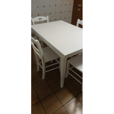 Tavolo da Pranzo Rettangolare in Legno Massello Un Mobile di Qualità