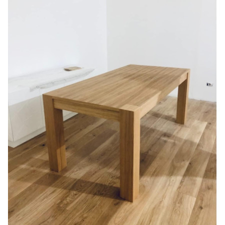 Tavolo moderno in legno rovere allungabile 280-180x90 cm
