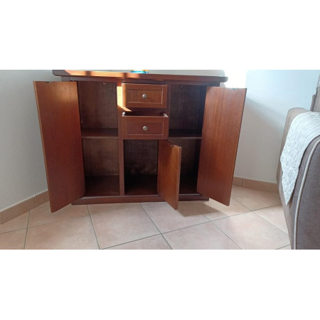 Credenza Classica Noce Lucido Eleganza e Design per la Tua Casa