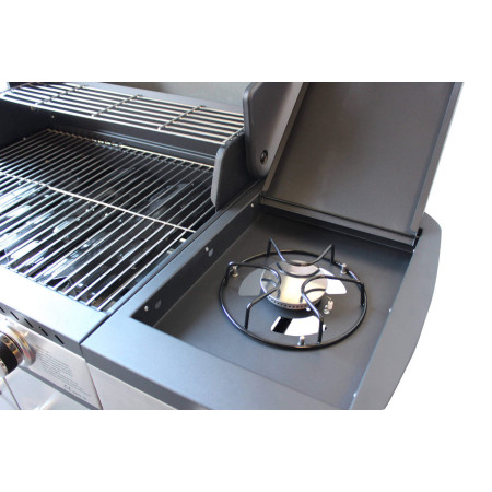Barbecue a gas 5 bruciatori in acciaio
