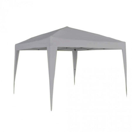 Gazebo pieghevole in metallo 3x3 tortora con sacca