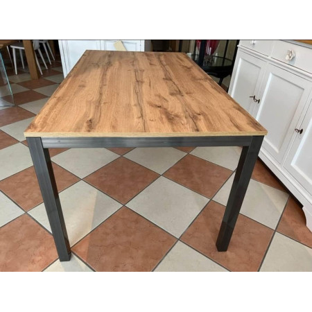Tavolo da pranzo allungabile moderno 140x80x77 cm