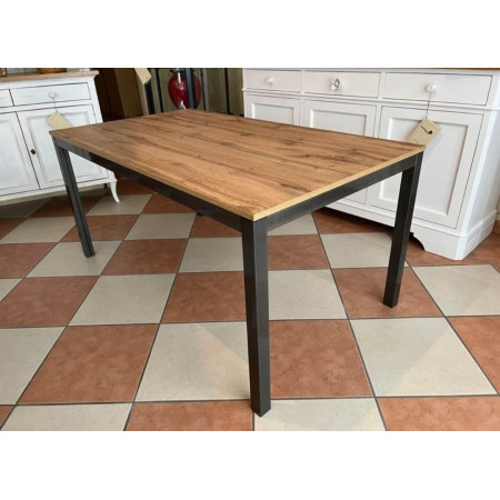 Tavolo da pranzo allungabile moderno 140x80x77 cm