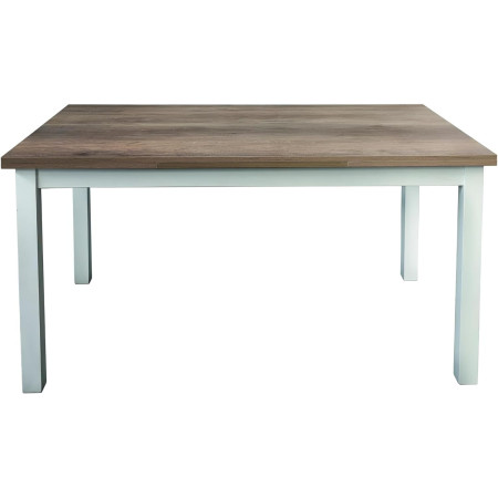 Tavolo da pranzo allungabile moderno in legno 130x80x77 cm
