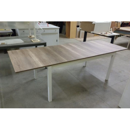 Tavolo da pranzo allungabile moderno in legno 130x80x77 cm