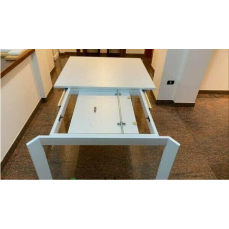 Tavolo da pranzo allungabile moderno  in legno  90x90x76 cm