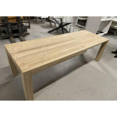 Tavolo allungabile moderno in legno invecchiato 140x90X77 cm