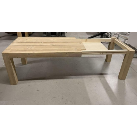 Tavolo allungabile moderno in legno invecchiato 140x90X77 cm