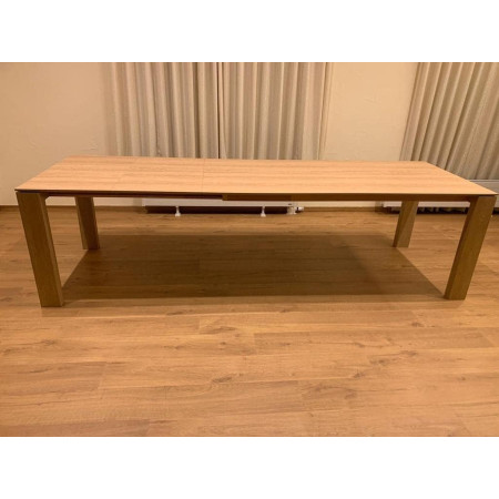 Tavolo moderno allungabile rovere naturale 180x90X77 cm