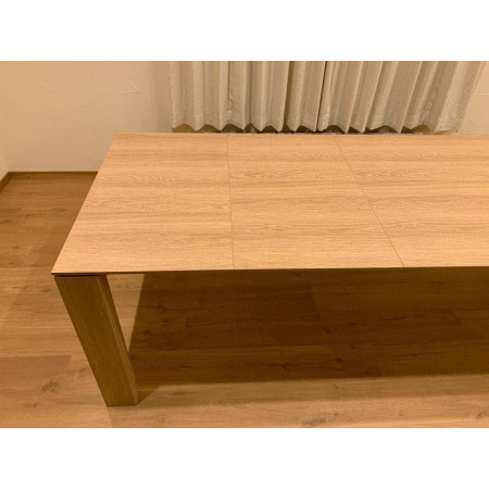 Tavolo moderno allungabile rovere naturale 180x90X77 cm