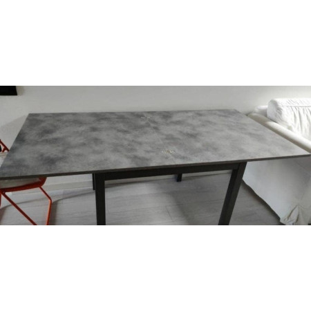 Tavolo da pranzo moderno con apertura a libro 90x90 cm