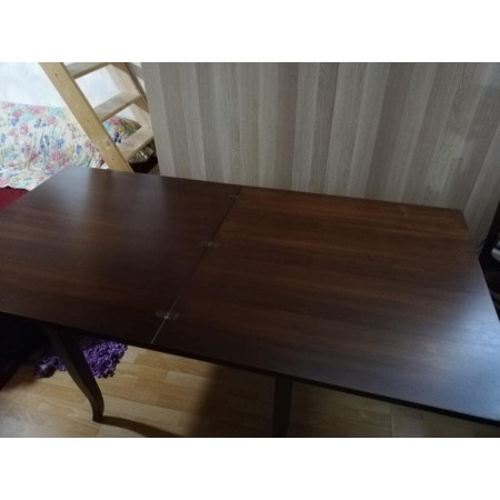 Tavolo da pranzo allungabile a libro classico in legno massello