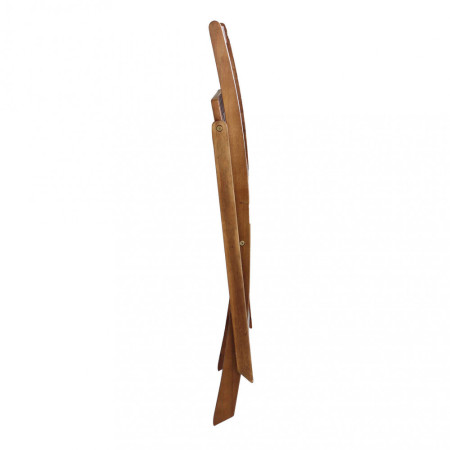 2 Sedia pieghevole in legno acacia da giardino  terrazzo