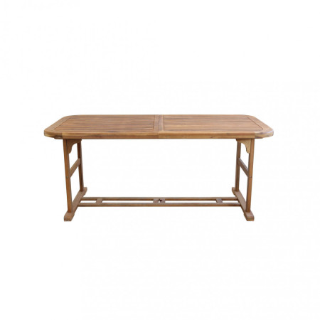 Tavolo 180x100 rettangolare in legno allungabile da giardino esterno